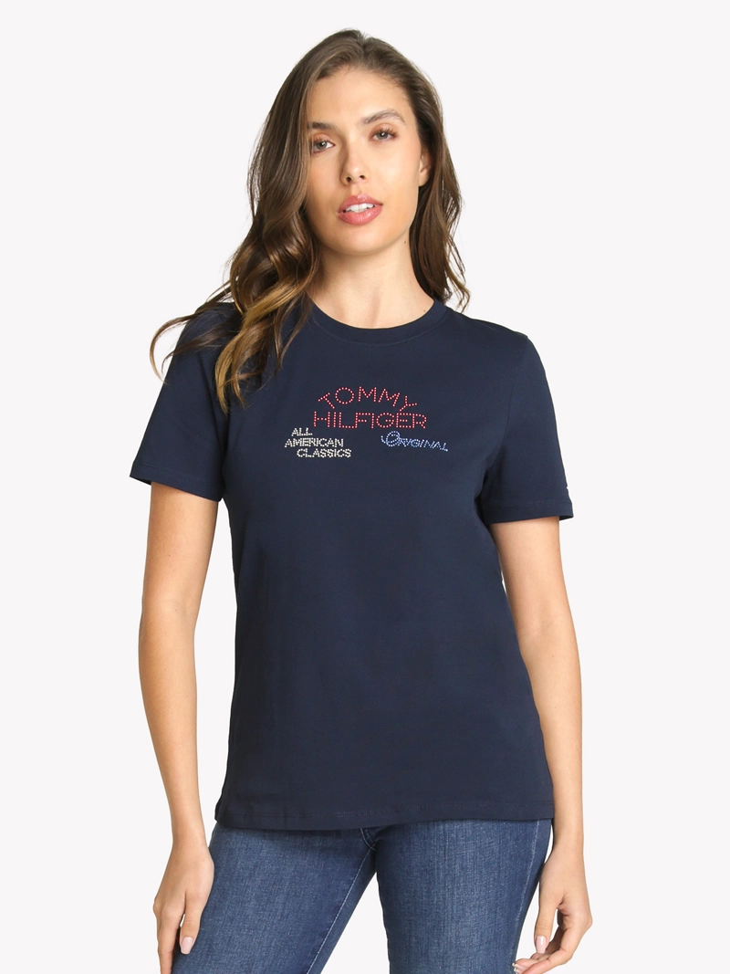 POLERA CON LOGO GRAFICO REGULAR FIT - 1