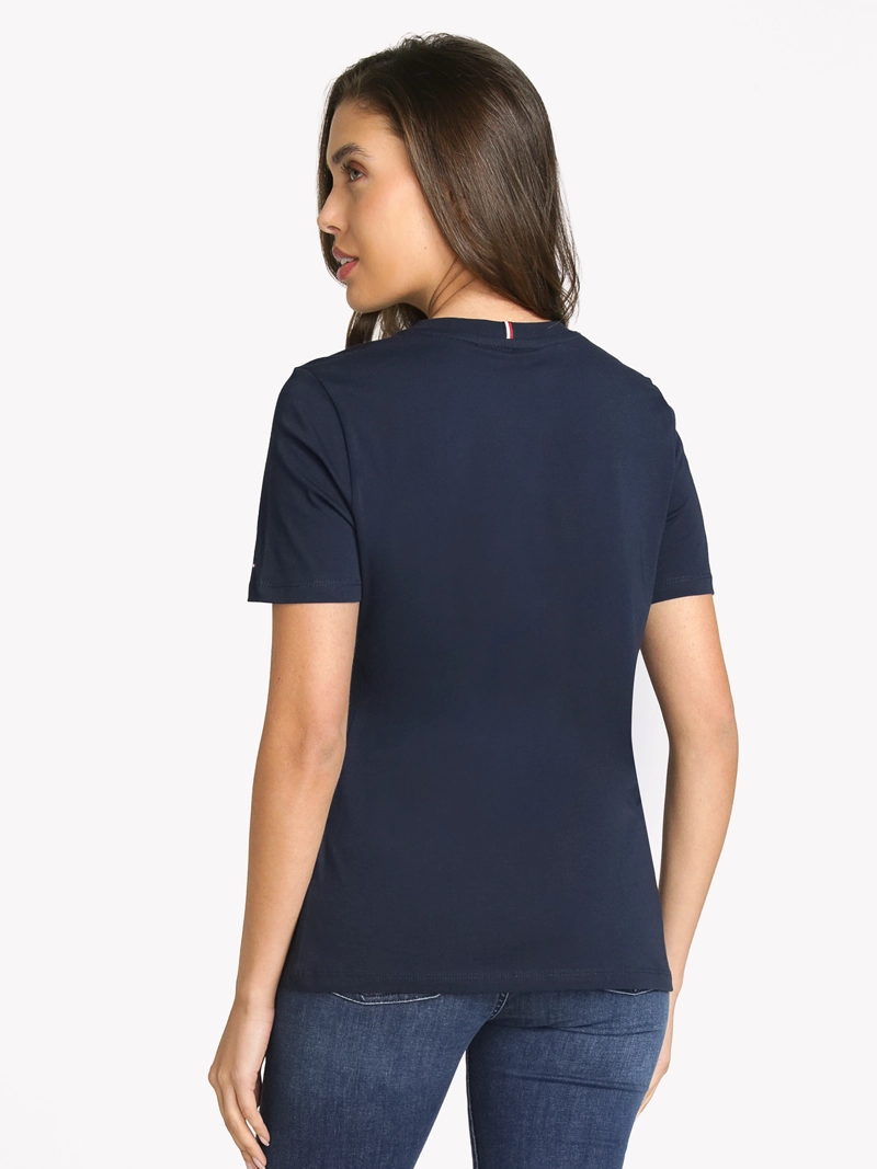 POLERA CON LOGO GRAFICO REGULAR FIT - 4