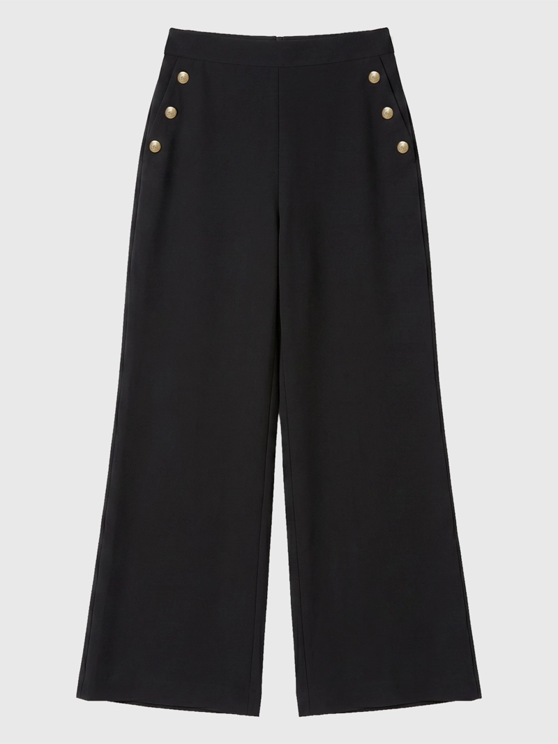 PANTALON CON BOTONES DORADOS - 5