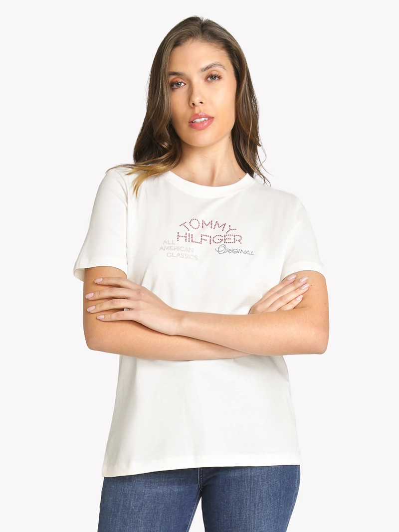 POLERA CON LOGO GRAFICO REGULAR FIT - 1