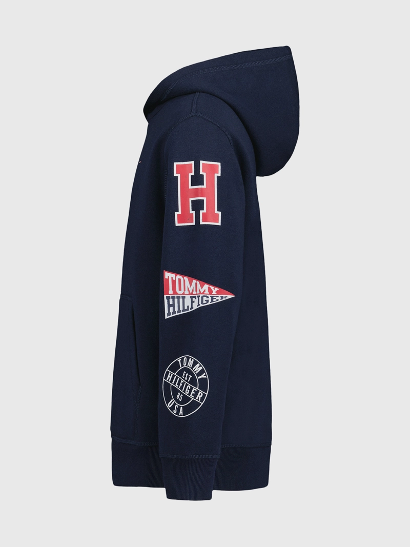 POLERON HOODIE DE NIÑO CON LOGO - 3