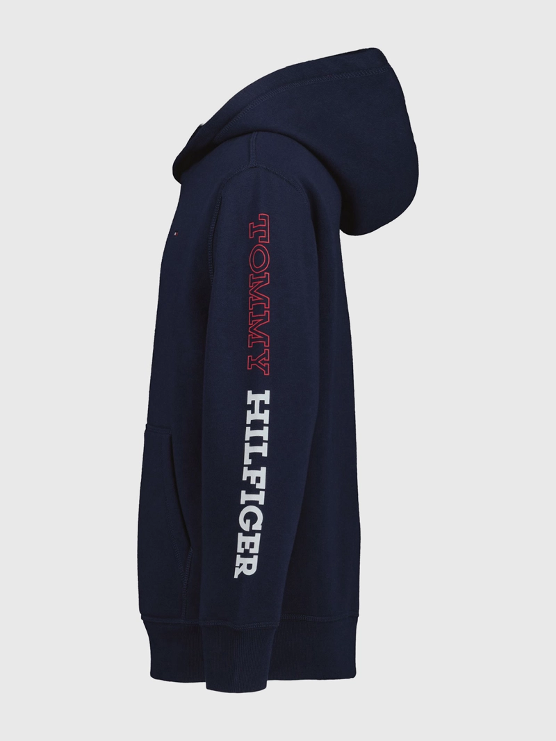 POLERON HOODIE DE NIÑO SOLID CON LOGO - 3