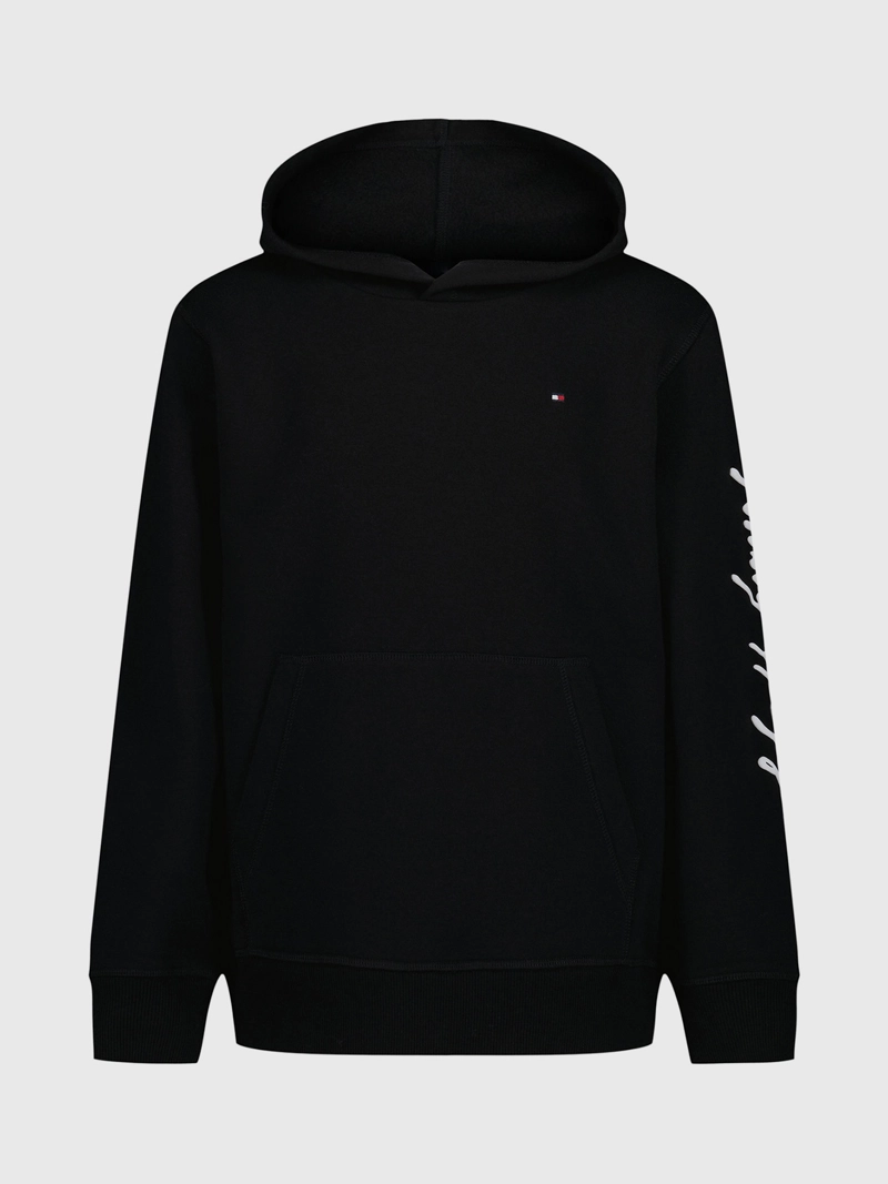POLERON HOODIE DE NIÑO CON LOGO SIGNATURE - 1