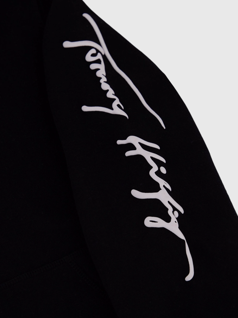 POLERON HOODIE DE NIÑO CON LOGO SIGNATURE - 4