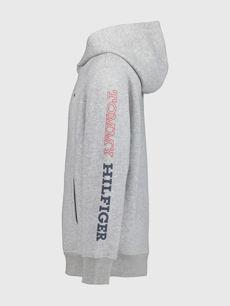 POLERON HOODIE DE NIÑO SOLID CON LOGO - 2