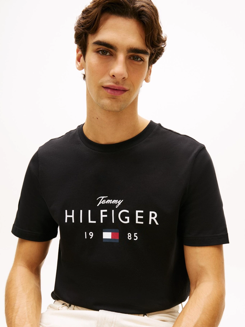 POLERA CON LOGO GRAFICO REGULAR FIT - 4