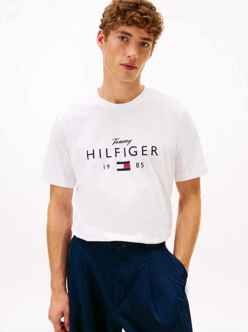 POLERA CON LOGO GRAFICO REGULAR FIT - 1