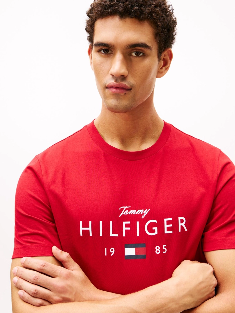 POLERA CON LOGO GRAFICO REGULAR FIT - 4