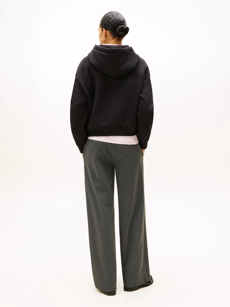 POLERON HOODIE DE FELPA RELAXED FIT - 3