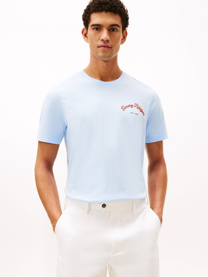 POLERA CON LOGO GRAFICO REGULAR FIT - 1
