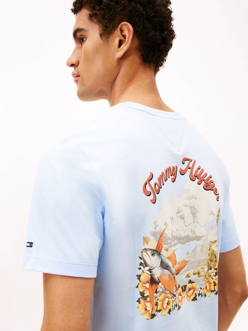 POLERA CON LOGO GRAFICO REGULAR FIT - 4