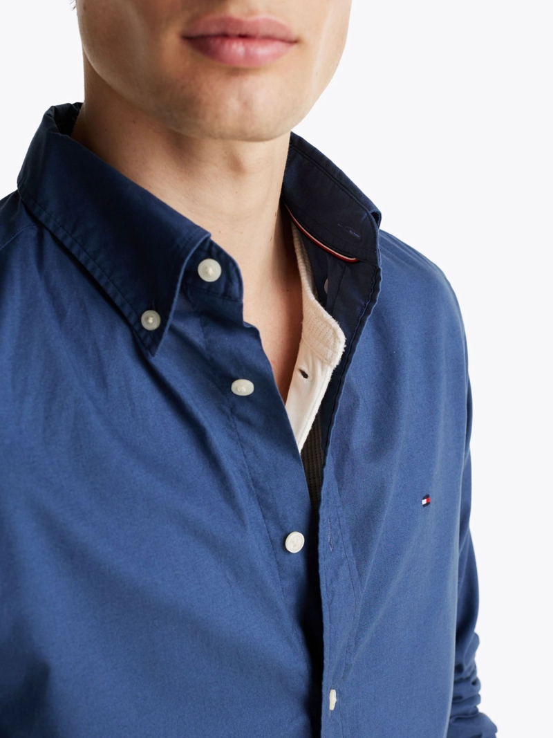 CAMISA TH FLEX SOLID REGULAR FIT - 4