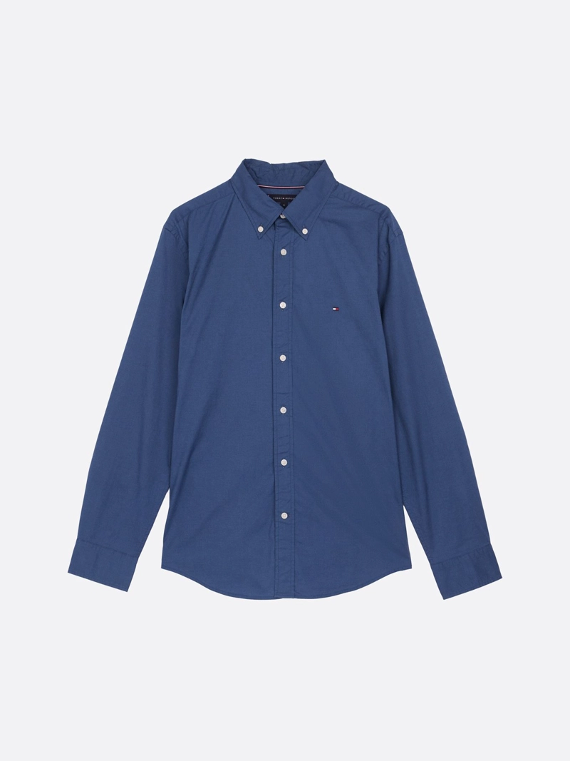 CAMISA TH FLEX SOLID REGULAR FIT - 5
