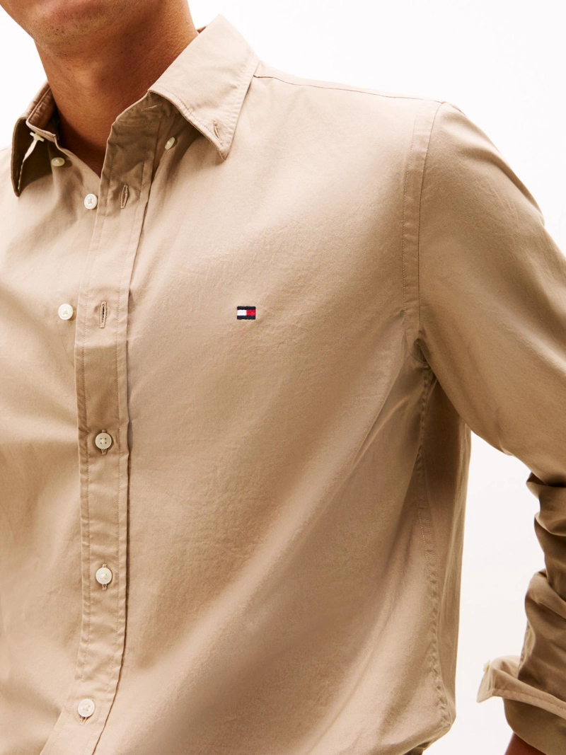 CAMISA TH FLEX SOLID REGULAR FIT - 4