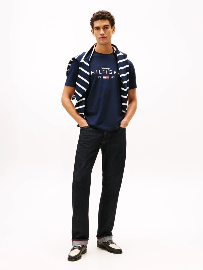 POLERA CON LOGO GRAFICO REGULAR FIT - 2