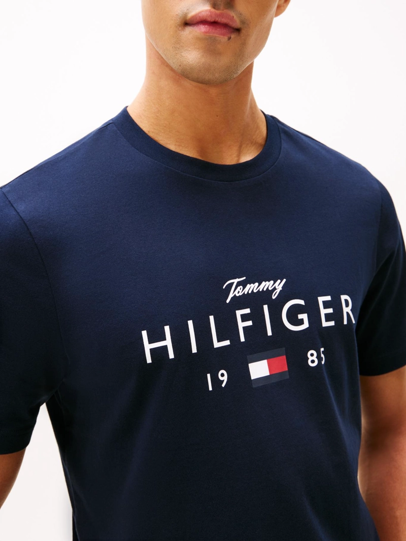 POLERA CON LOGO GRAFICO REGULAR FIT - 4