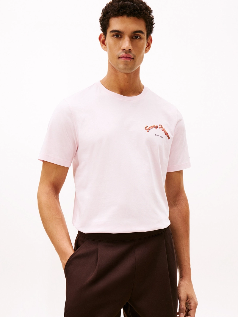 POLERA CON LOGO GRAFICO REGULAR FIT - 1