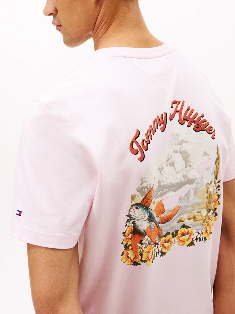 POLERA CON LOGO GRAFICO REGULAR FIT - 4