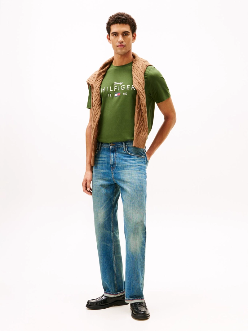 POLERA CON LOGO GRAFICO REGULAR FIT - 2