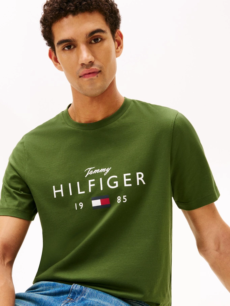 POLERA CON LOGO GRAFICO REGULAR FIT - 4