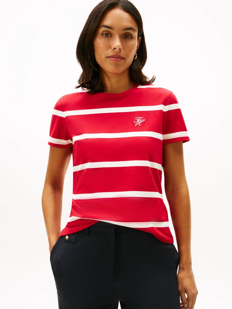 POLERA DISEÑO DE RAYAS REGULAR FIT - 1