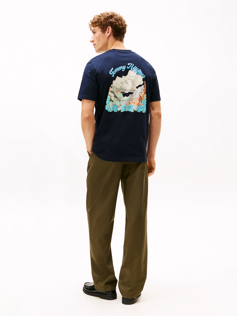 POLERA CON LOGO GRAFICO REGULAR FIT - 3