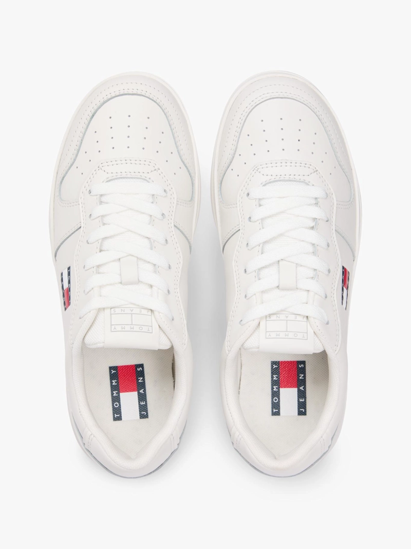 ZAPATILLAS DE CUERO CON LOGO - 4