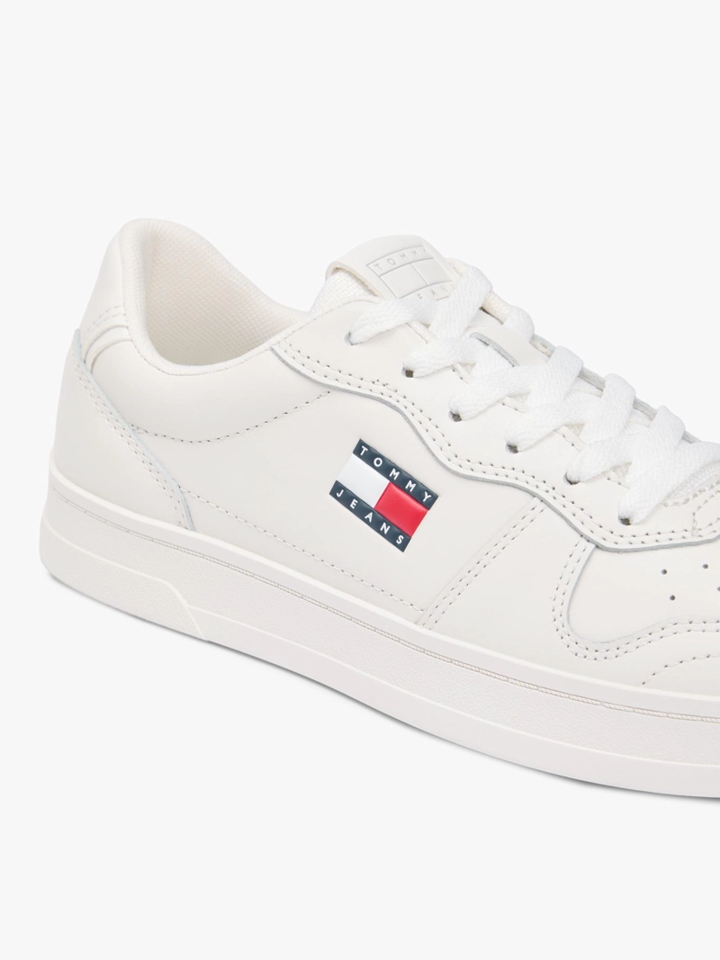 ZAPATILLAS DE CUERO CON LOGO - 8