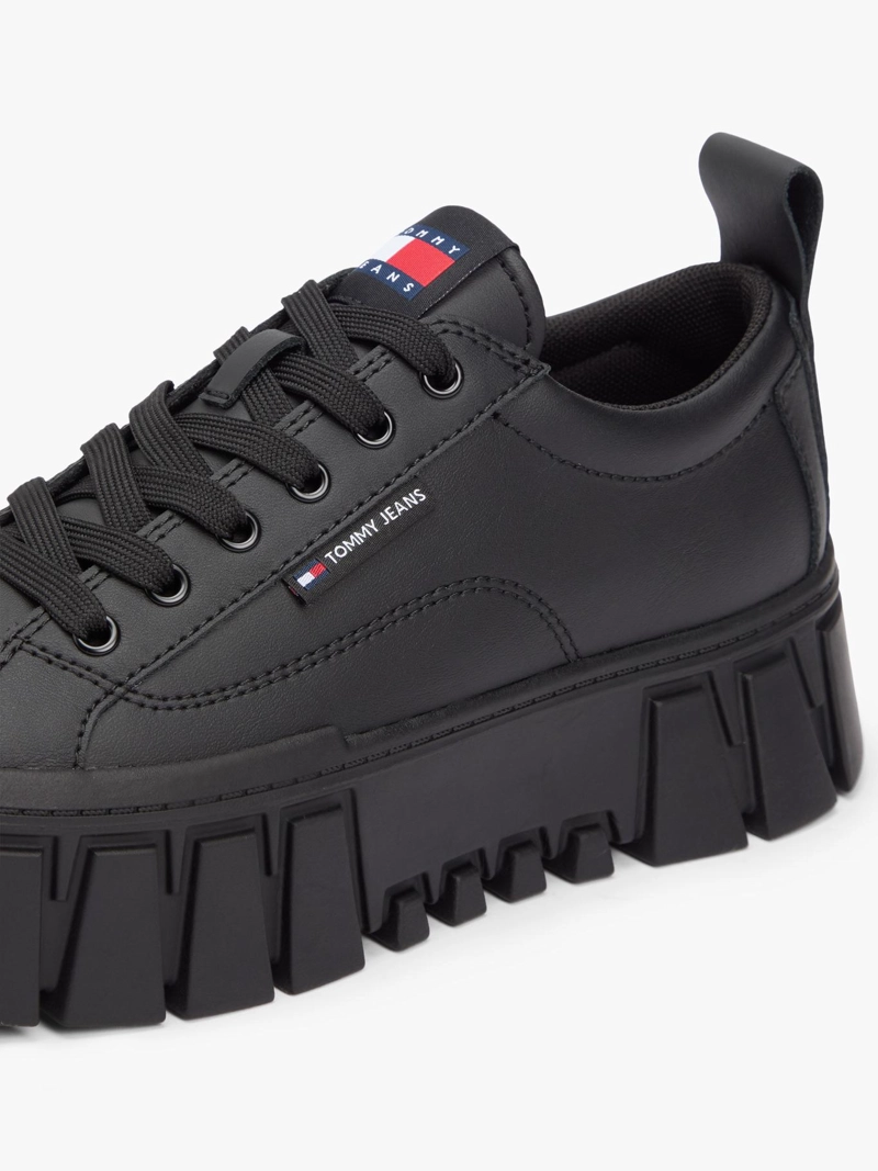 ZAPATILLAS VULCANIZADAS DE CUERO - 8