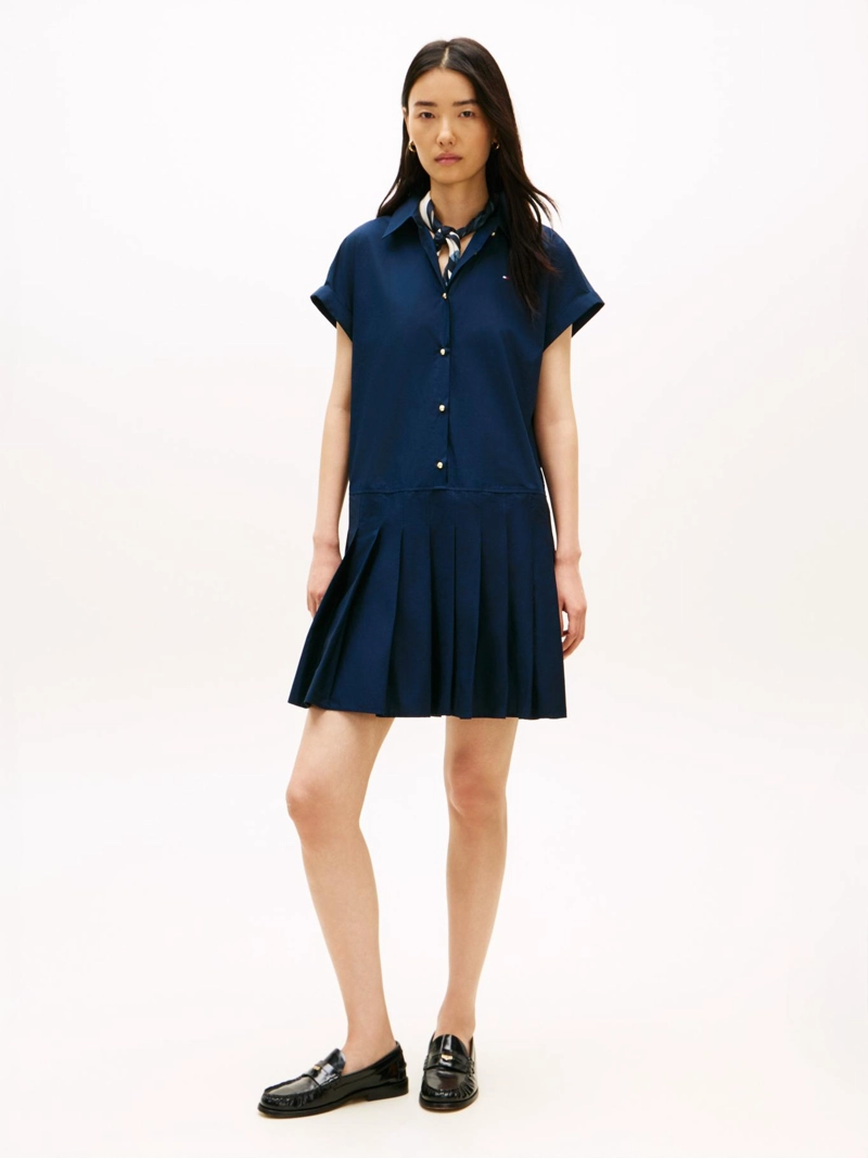 VESTIDO CAMISERO CON BOTONES - 1