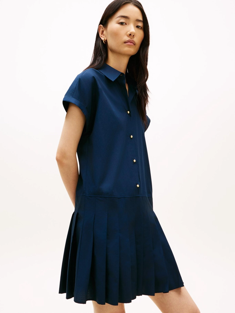 VESTIDO CAMISERO CON BOTONES - 4