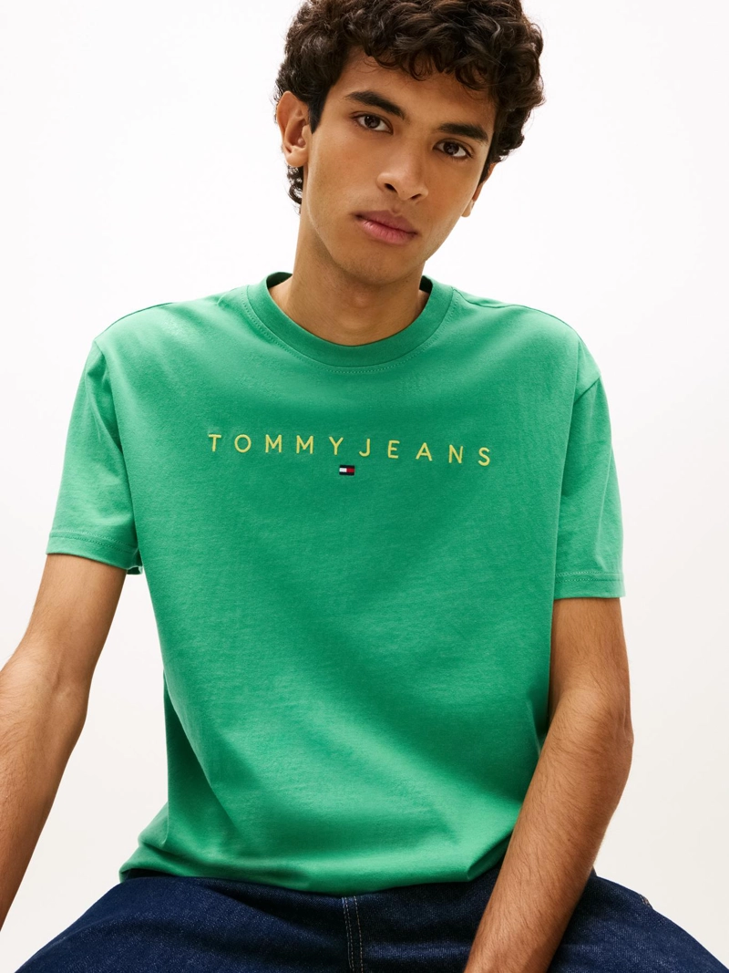 POLERA CON LOGO LINEAL REGULAR FIT - 4