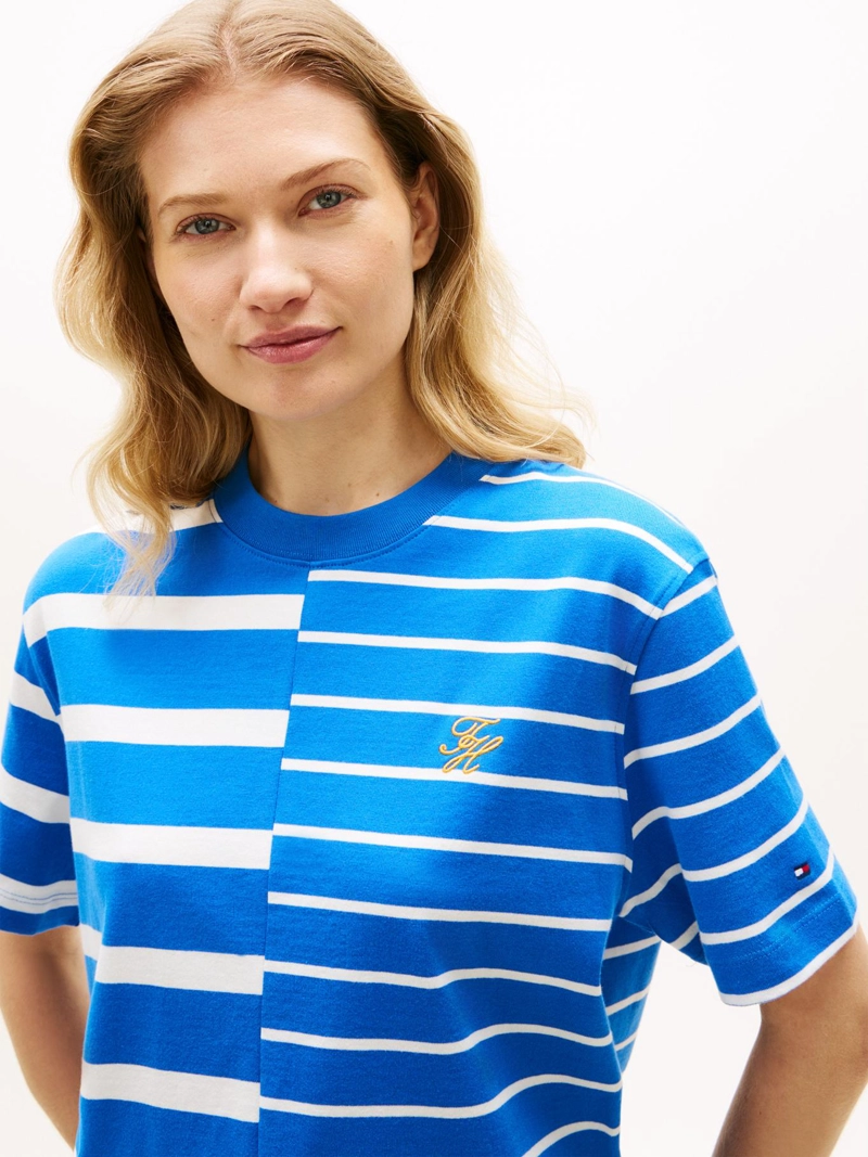 POLERA DE RAYAS MIXTAS RELAXED FIT - 4