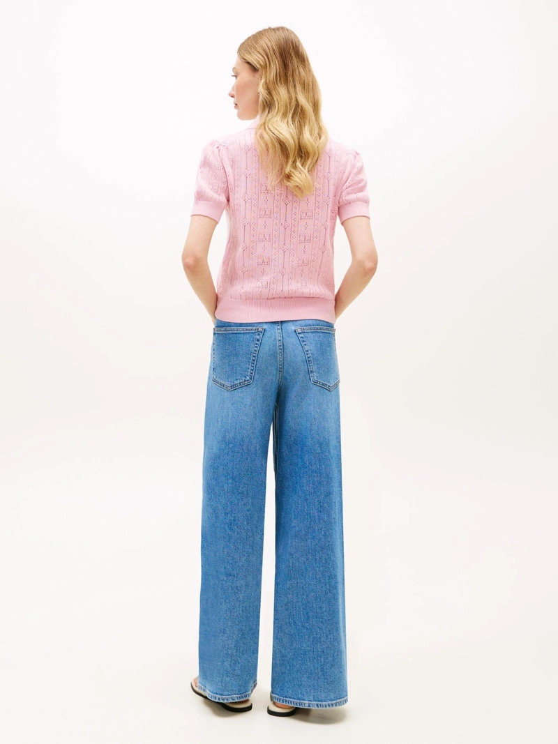 SWEATER MANGA CORTA POINTELLE - 3
