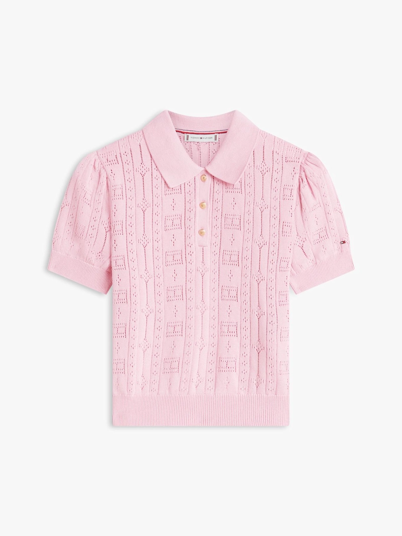 SWEATER MANGA CORTA POINTELLE - 5