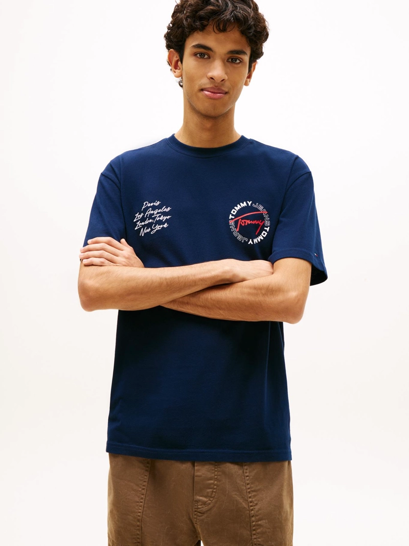 POLERA CIRCLE PRINT RELAXED FIT - 1
