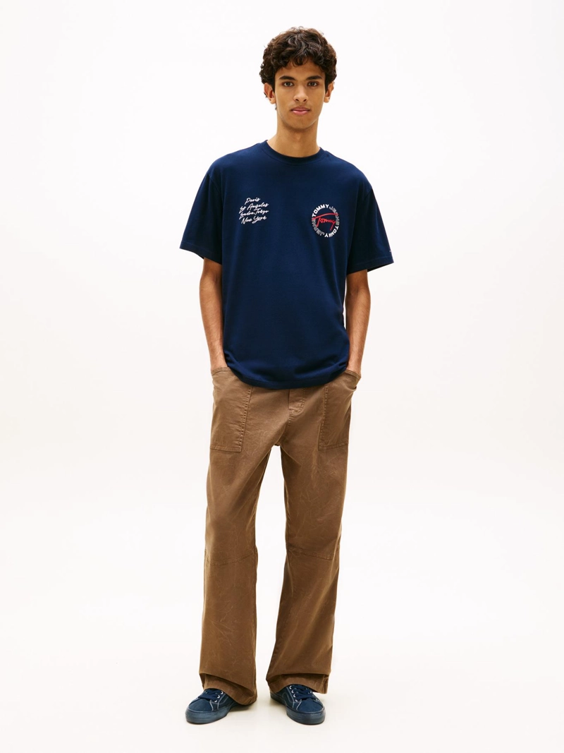 POLERA CIRCLE PRINT RELAXED FIT - 2