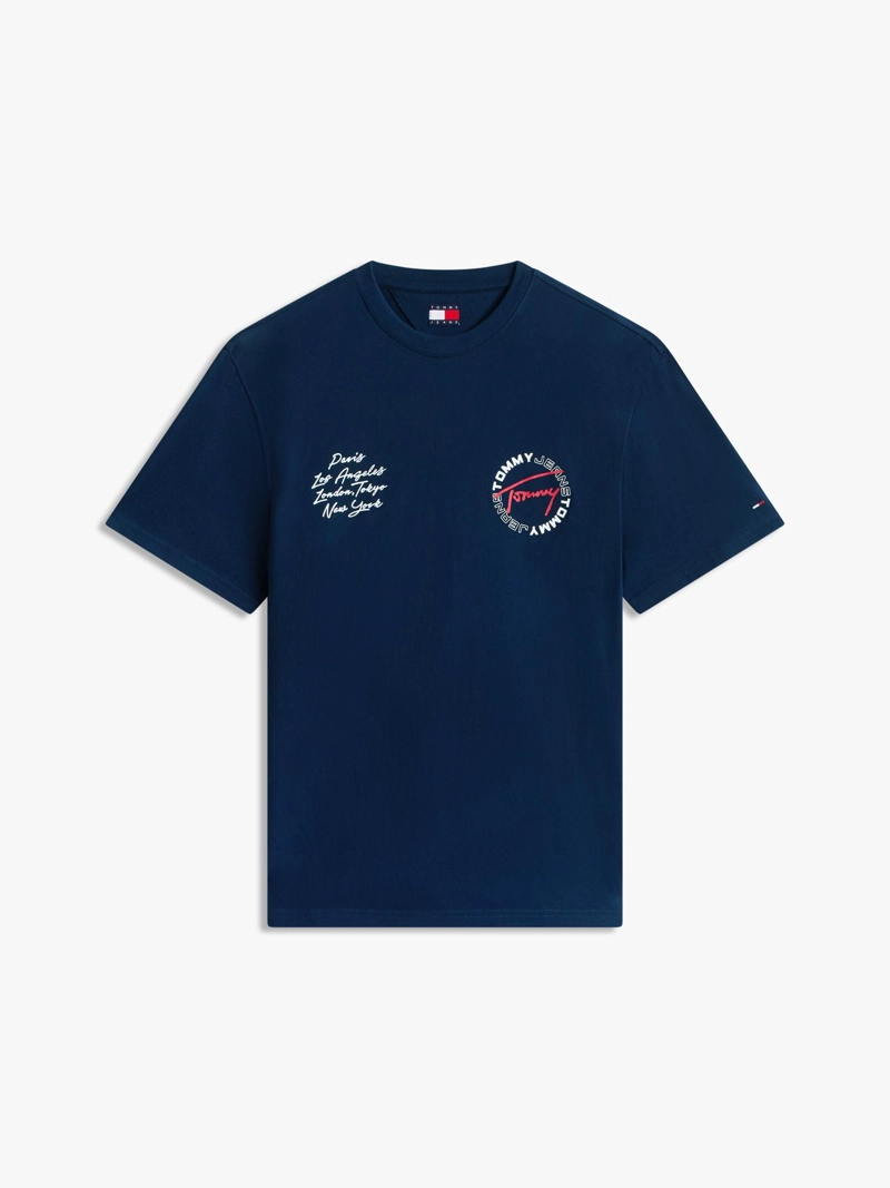 POLERA CIRCLE PRINT RELAXED FIT - 5