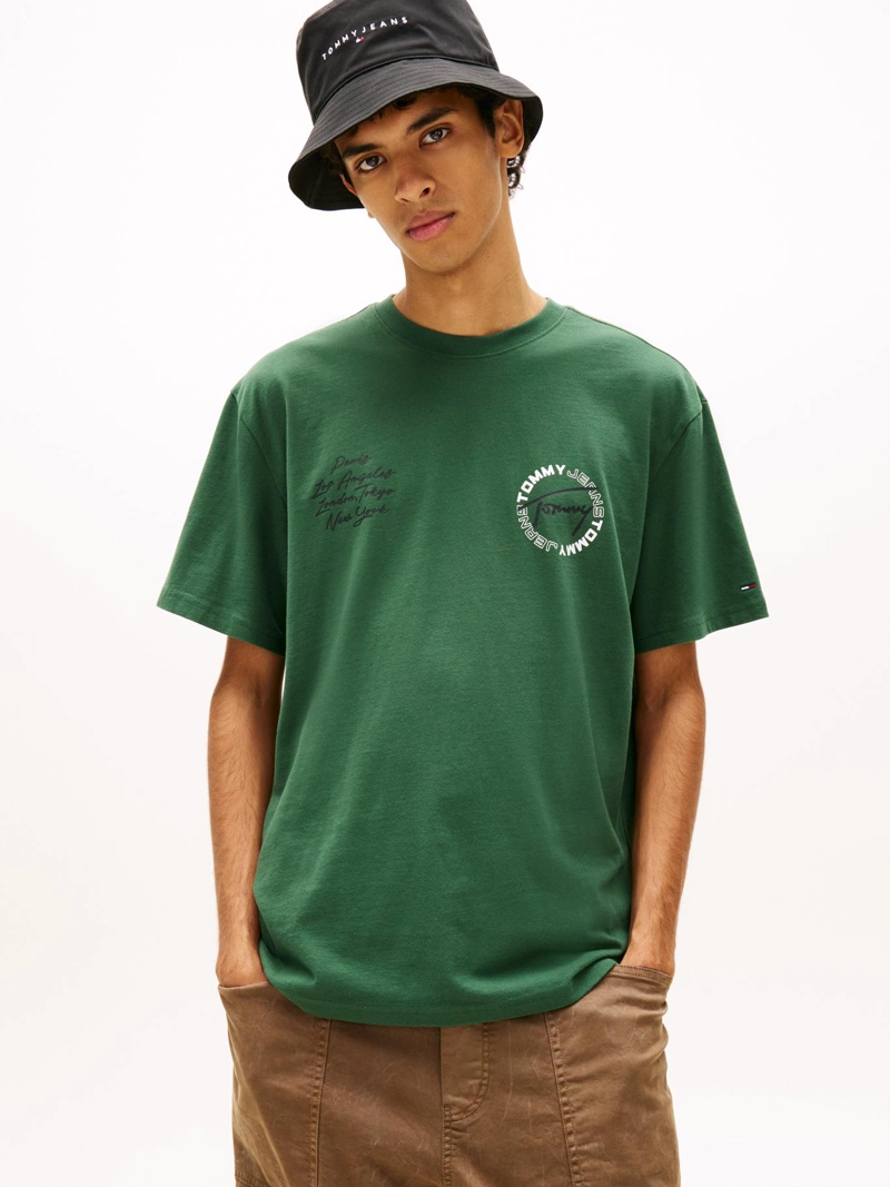 POLERA CIRCLE PRINT RELAXED FIT - 1