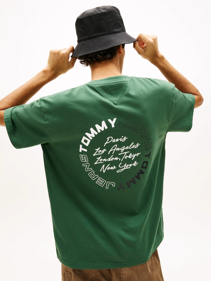 POLERA CIRCLE PRINT RELAXED FIT - 4