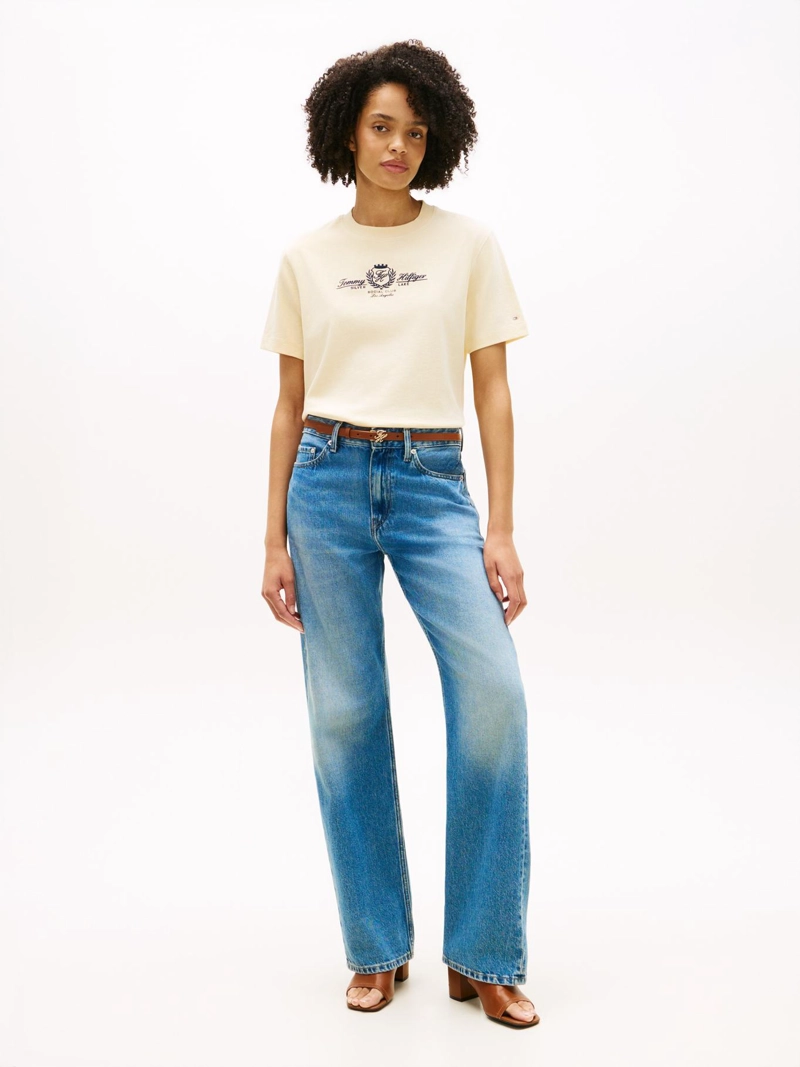POLERA CON LOGO ESCUDO BORDADO RELAXED FIT - 2