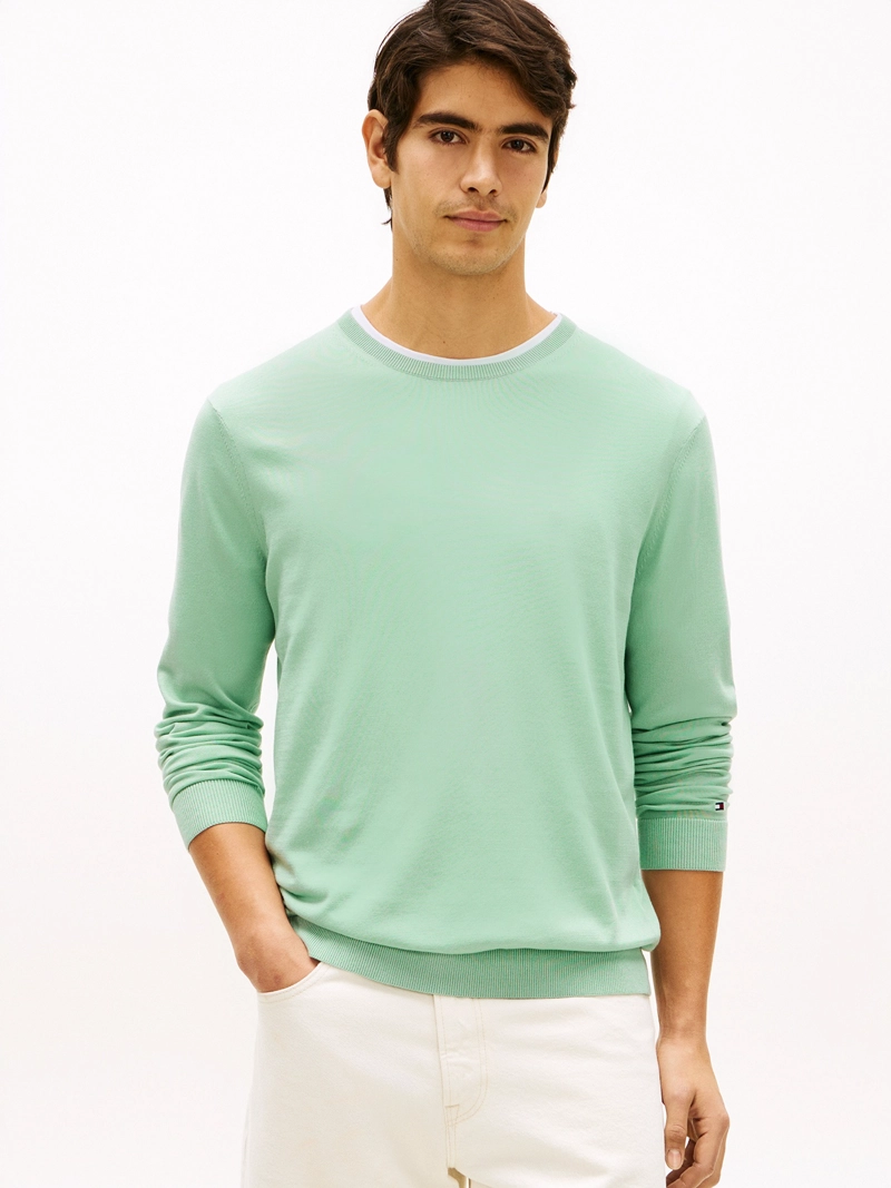 SWEATER SMART CASUAL DE CUELLO REDONDO - 1