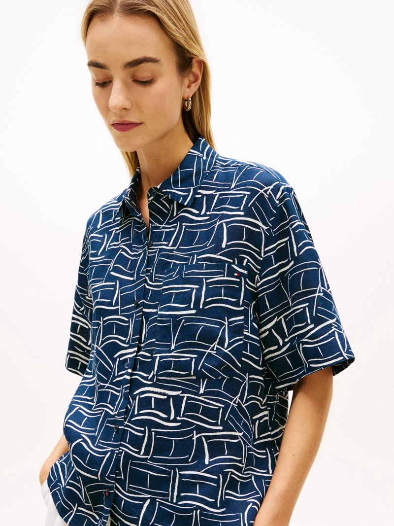 CAMISA DE LINO RELAXED FIT - 4
