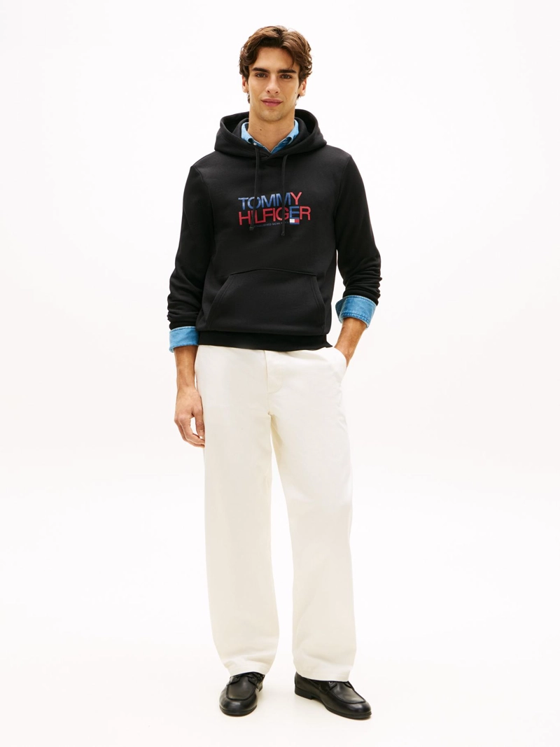 POLERON HOODIE CON LOGO BRAND - 2