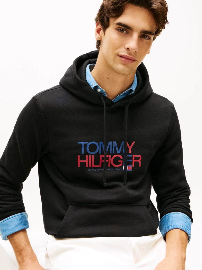 POLERON HOODIE CON LOGO BRAND - 4