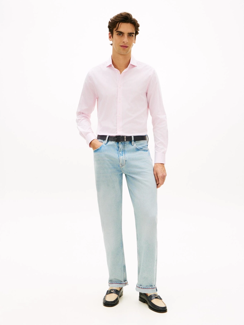 CAMISA FLEX DISEÑO DE RAYAS SLIM FIT - 2