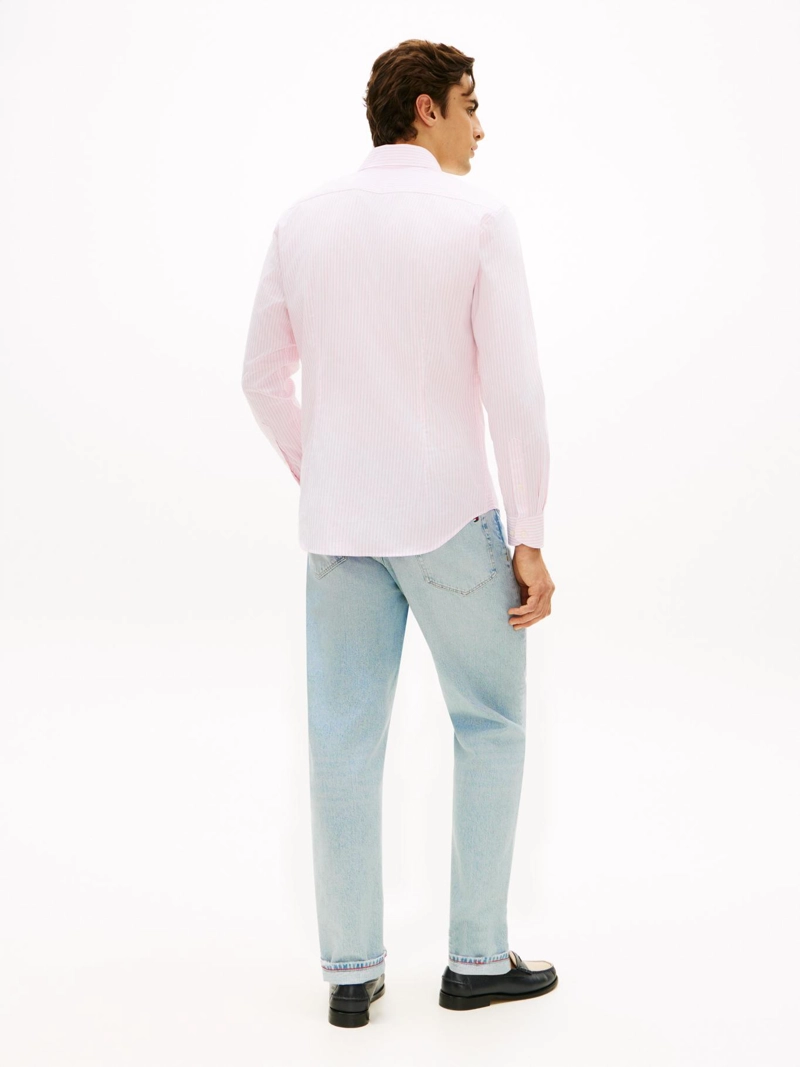 CAMISA FLEX DISEÑO DE RAYAS SLIM FIT - 3
