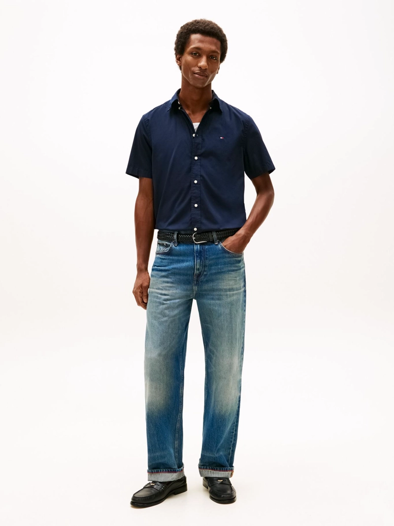 CAMISA FLEX POPLIN SOLID REGULAR FIT - 2
