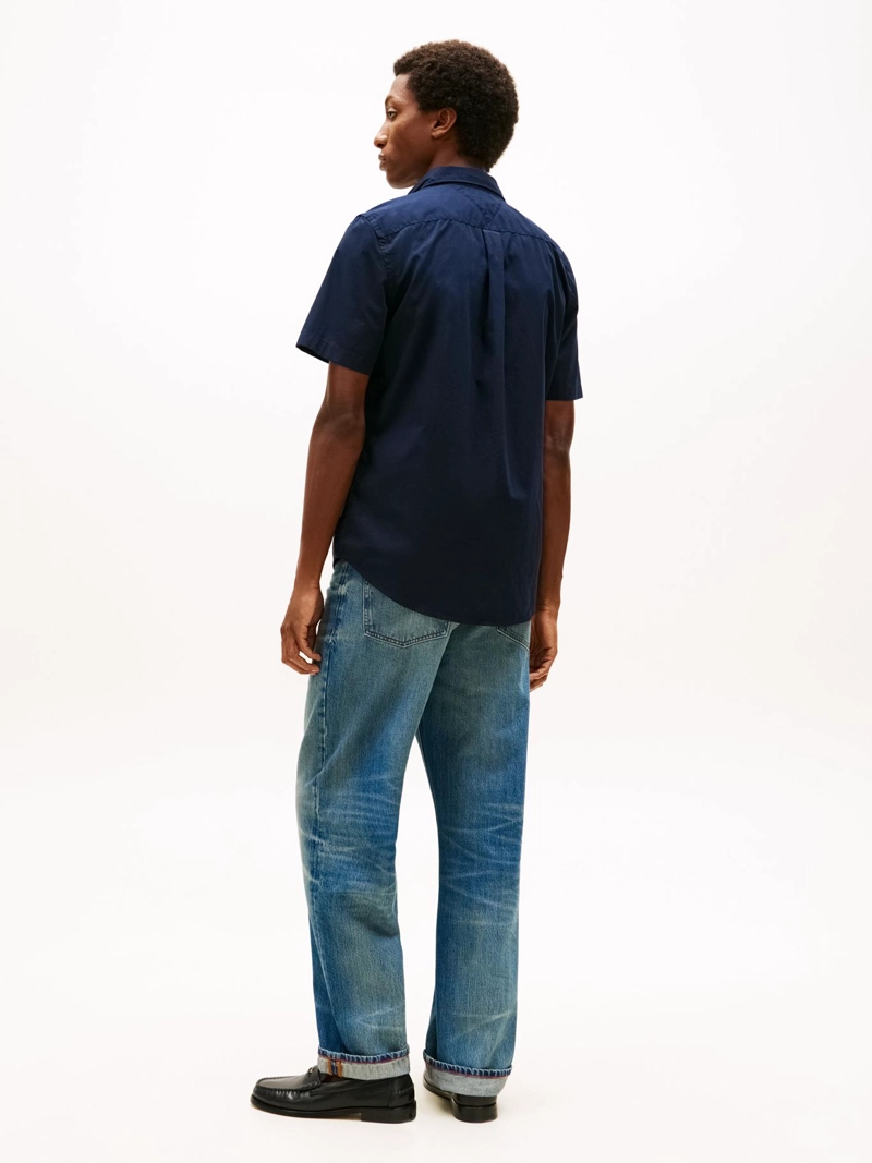 CAMISA FLEX POPLIN SOLID REGULAR FIT - 3