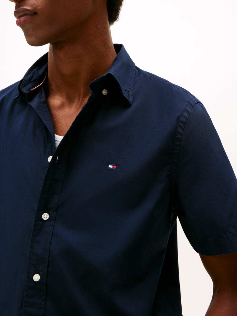 CAMISA FLEX POPLIN SOLID REGULAR FIT - 4